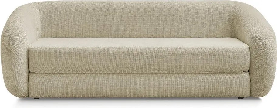 Taupe ženilková rozkladacia pohovka 228 cm Neyo – Bobochic Paris
