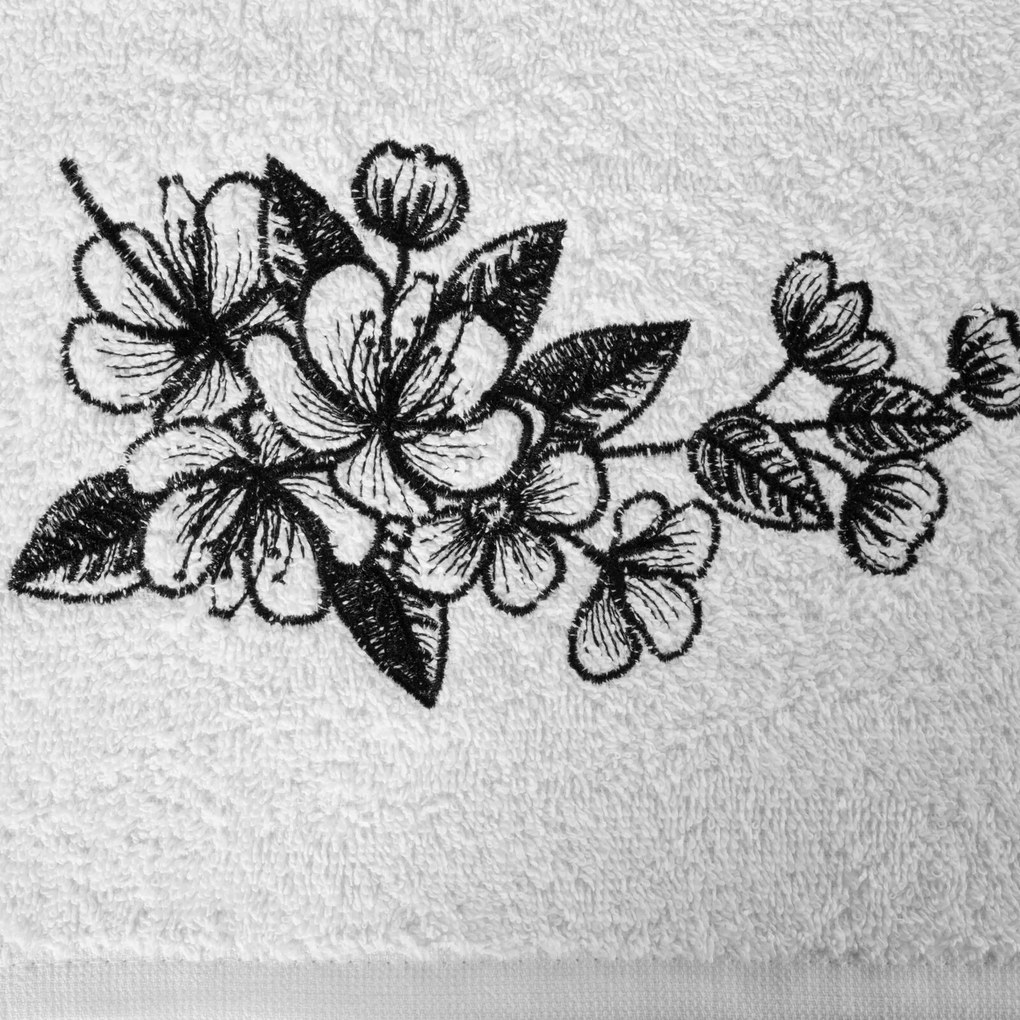 FROTÉ UTERÁK SOFIA SADA 1KS 30X50 CM, 1KS 50X90 CM, 1KS 70X140 CM BIELA
