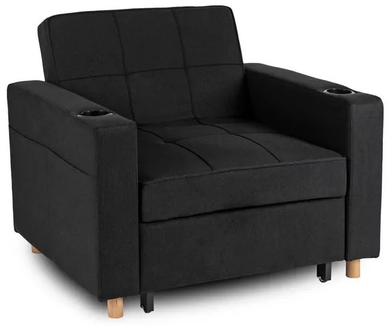 Kreslo JEREMY čierne