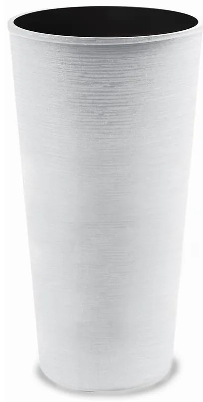 Kvetináč Melrose Glamour 30x57h Biely Cr10