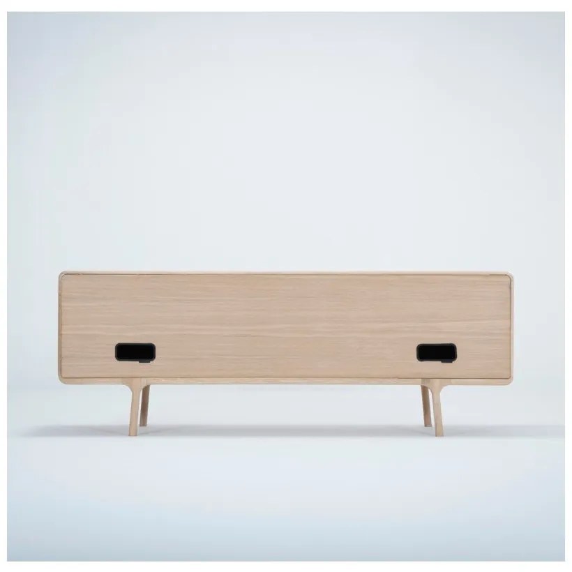 TV komoda z masívneho dubového dreva Gazzda Fawn