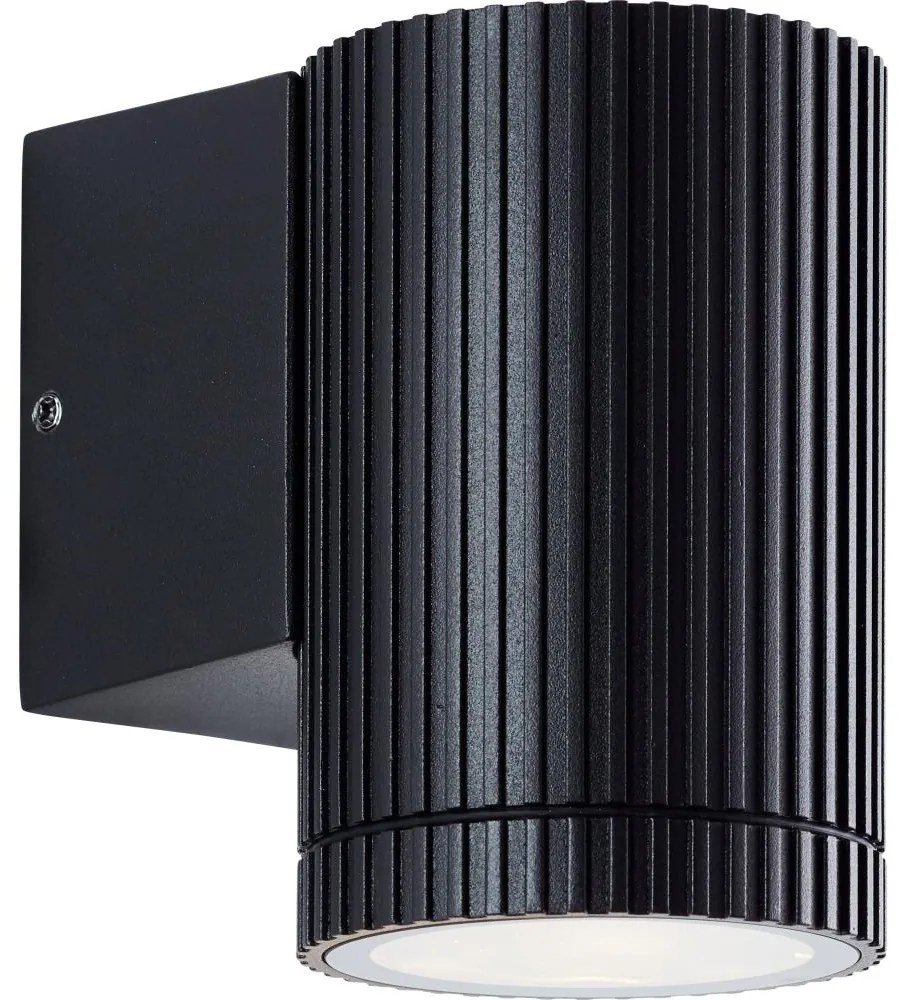 Brilliant - Vonkajšie nástenné svietidlo KEOLA 1xGU10/10W/230V IP44 čierna