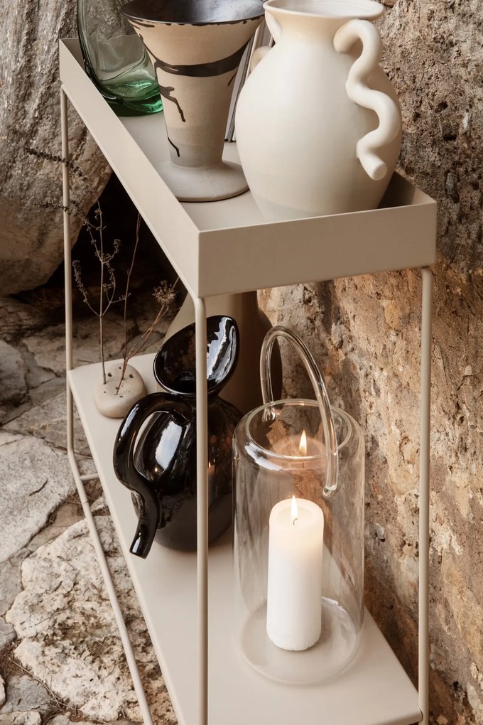 Ferm Living Truhlík na rastliny Plant Box Two-Tier cashmere