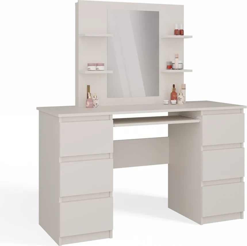 Toaletní stolek Marina Kuba 130 cm kašmír