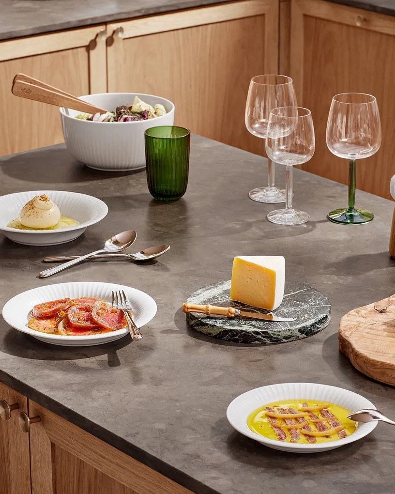 KÄHLER Pohár na vodu Hammershøi Green 370 ml – set 4 ks