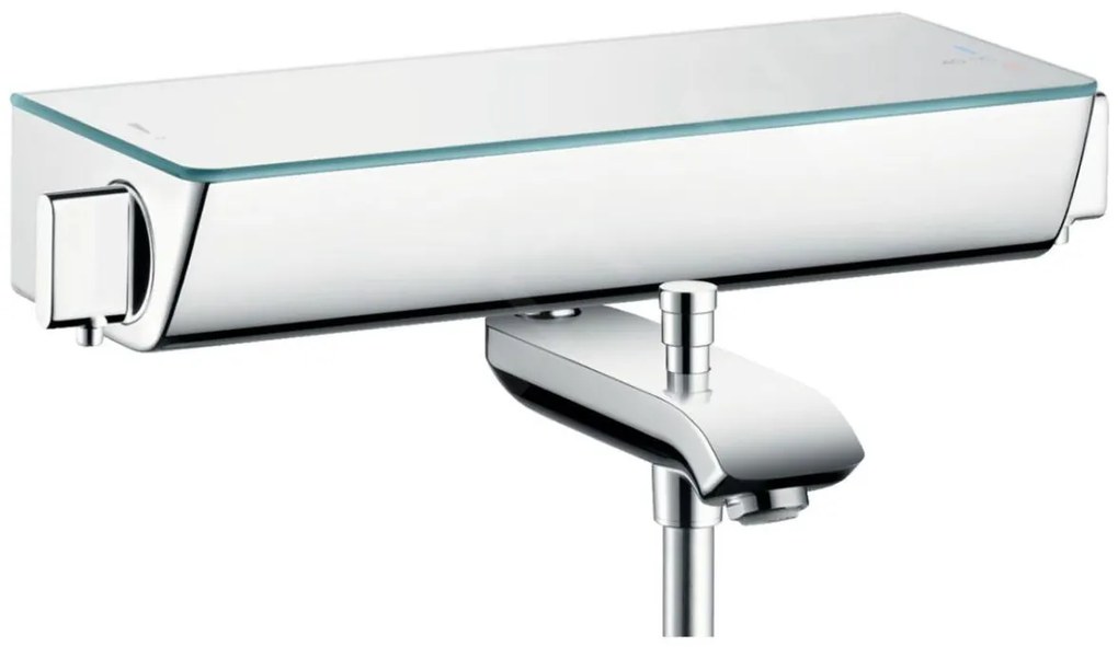 Hansgrohe Ecostat Select, termostatická vaňová batéria, biela/chrómová, HAN-13141400