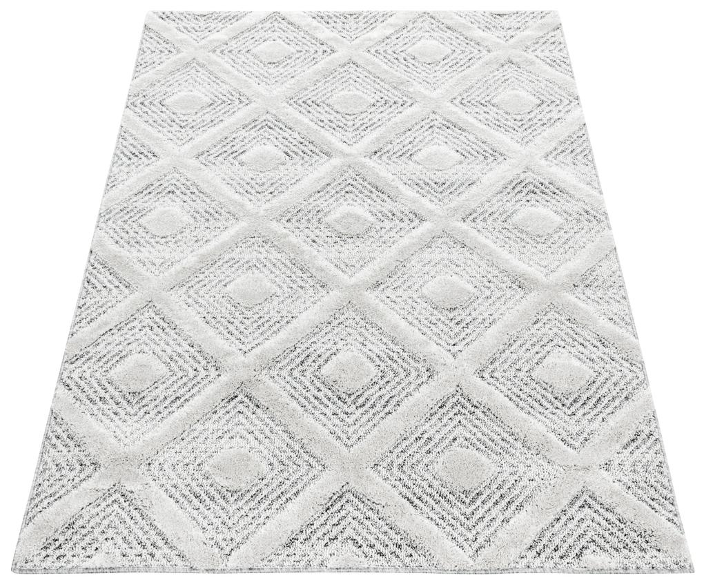 Ayyildiz Kusový koberec PISA 4707, Sivá Rozmer koberca: 120 x 170 cm