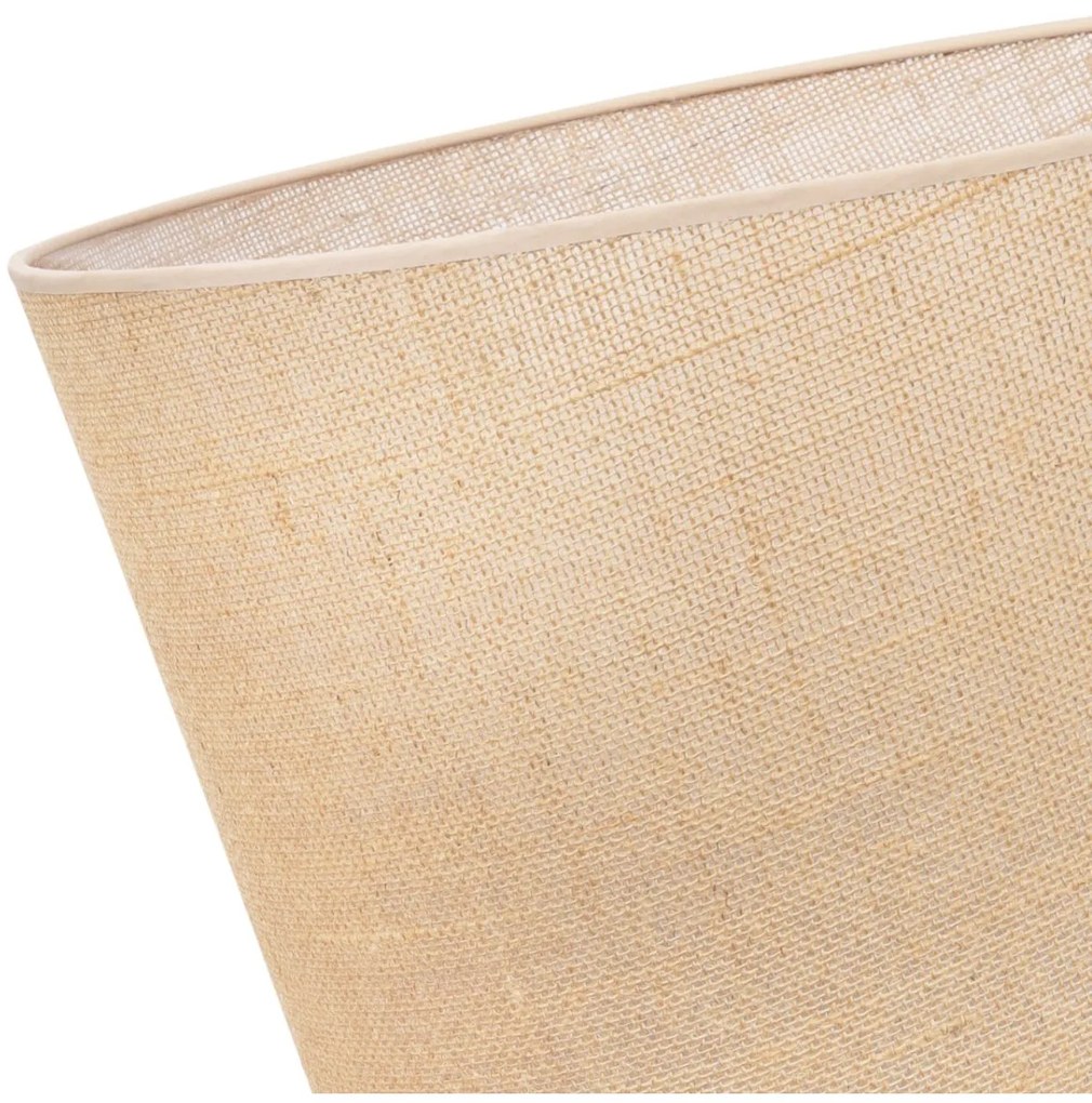 Závesné svietidlo Juta, 1x jutové tienidlo, (fi 44cm), w