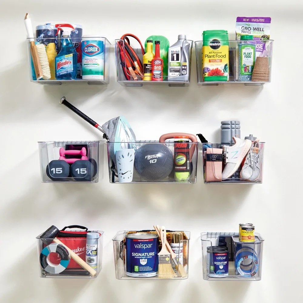 Nástenný úložný box z recyklovaného plastu iD Wallspace - iDesign