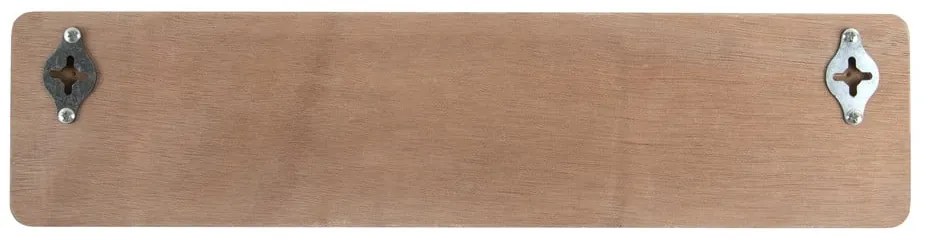 Čierny nástenný vešiak 48 cm Rizar – PT LIVING