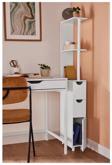 Livarno home Vysoká skrinka s 2 zásuvkami (100379949)