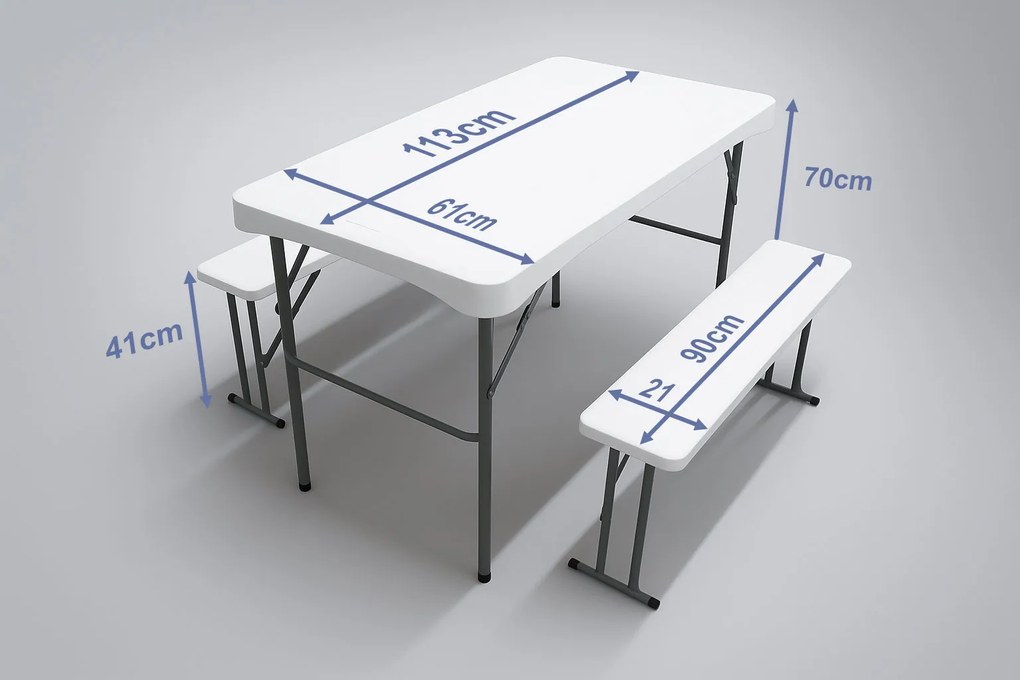 Plastový pivný set - 113cm