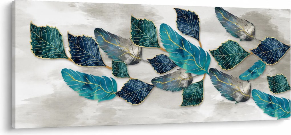 Obraz - Ilustrácie peria (120x50 cm)