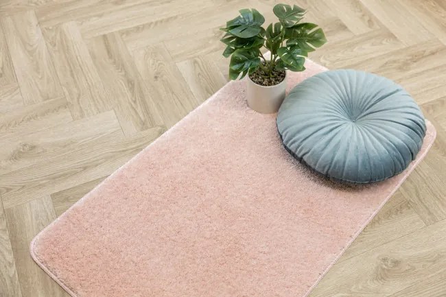 Kúpeľňový koberček Malmo ružový