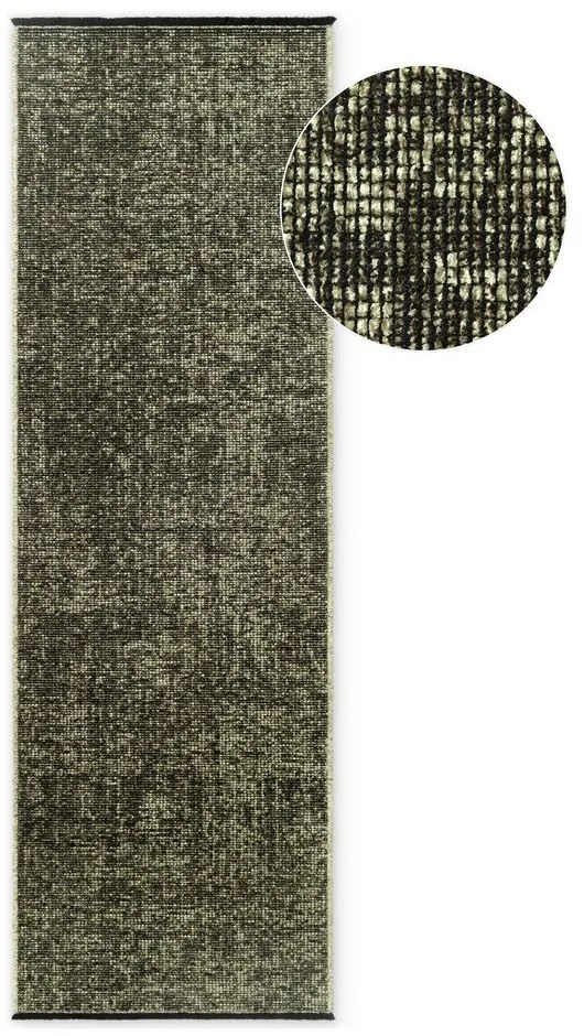 Zelený behúň 80x250 cm Prisma – Elle Decoration