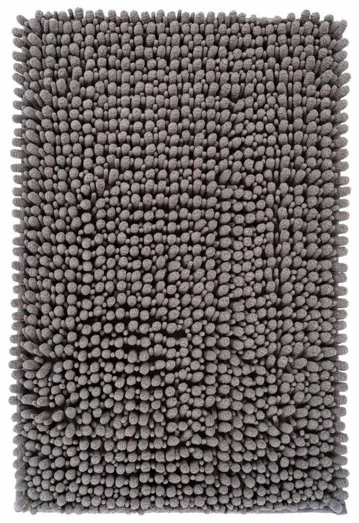 Lalee koberce DOPREDAJ: 40x60 cm Kúpeľňová predložka Fluffy 700 Grey - 40x60 cm