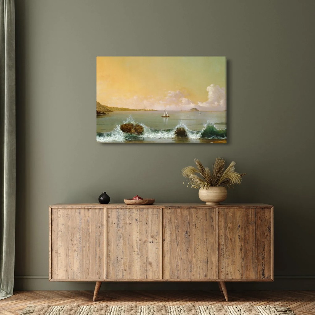 Obraz - Martin Johnson Heade, Rio de Janeiro Bay, reprodukcia (90x60 cm)