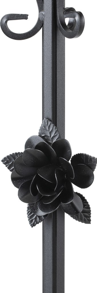 STOJAN NA KVETINÁČ BROSE 95X39 CM ČIERNA