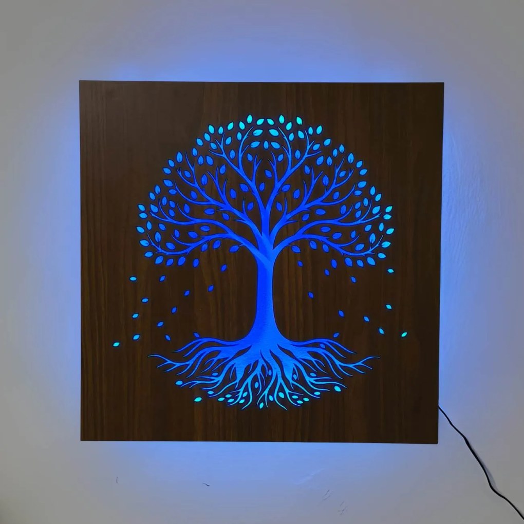 SENTOP | LED drevený obraz – Strom života | RGB podsvietená dekorácia od SENTOP LED0562
