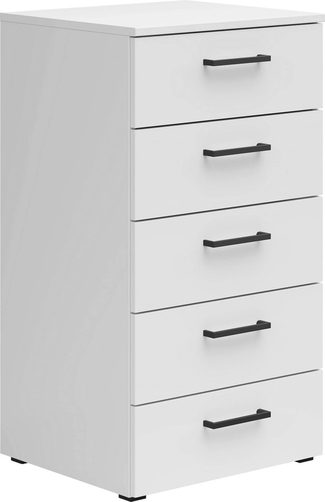 XXXLutz KOMODA, biela, 45/83/40 cm Carryhome - Komody - 002427022014