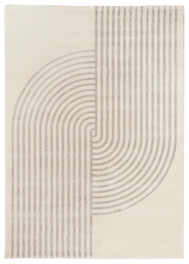 Sivý/krémový koberec 80x150 cm Zen – Universal