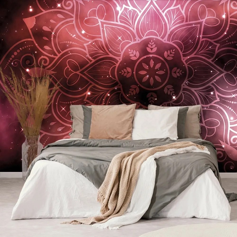 Tapeta Mandala s galaktickým pozadím - 375x250