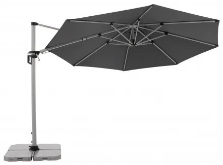 Doppler ACTIVE 370 cm - bočný záhradný slnečník s bočnou tyčou : Barvy slunečníků - 840