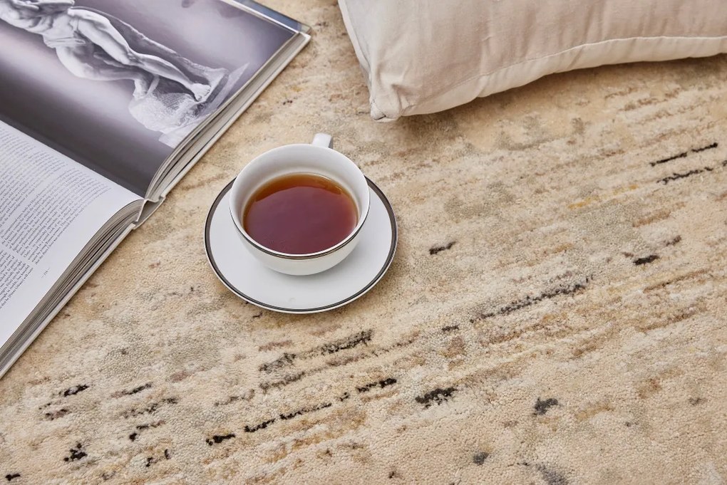 Diamond Carpets India, Ručne viazaný kusový koberec Relic DESP HK21, 200x290, béžová, obývacia izba