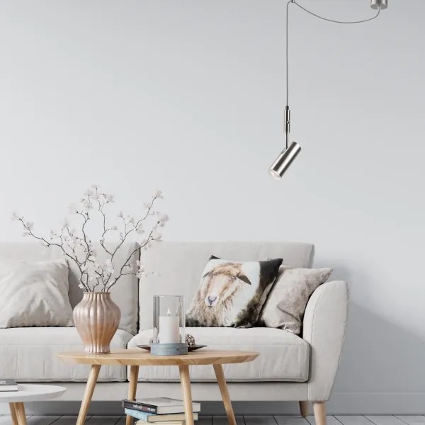 Luster na lanku ALMA 1xGU10/35W/230V chróm