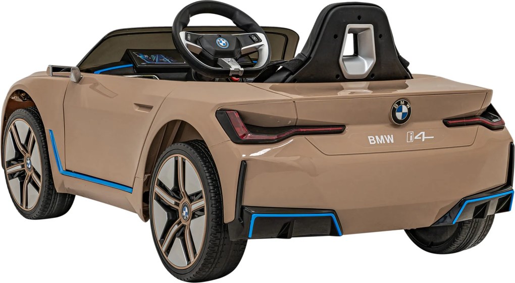 Ramiz Elektrické autíčko BMW i4 pre deti zlaté