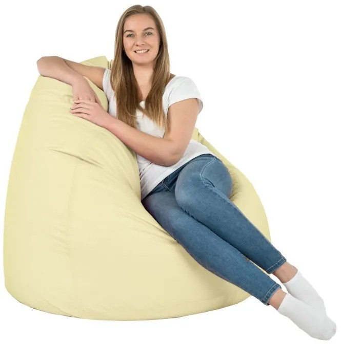 INTERMEDIC SK Sedací vak BAG Sako XXL Ekokoža Farba: 1.Biely