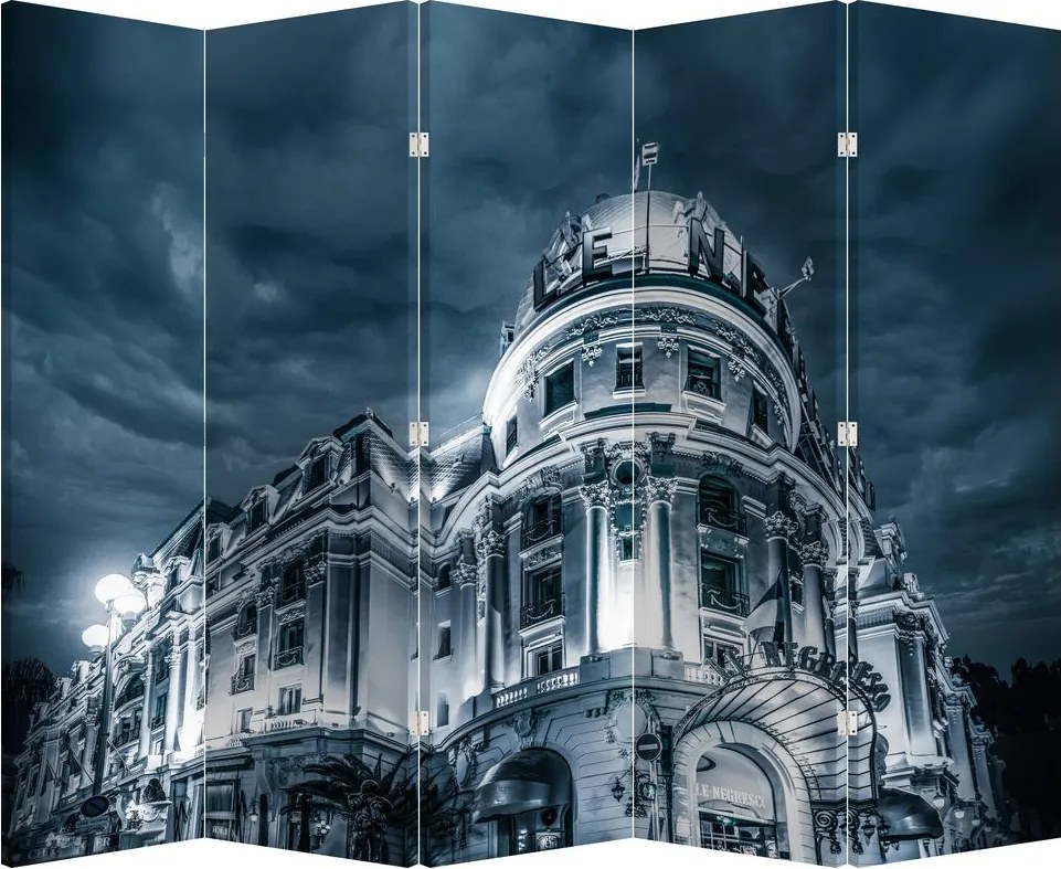 Paraván - Architektúra v tme (210x170 cm)