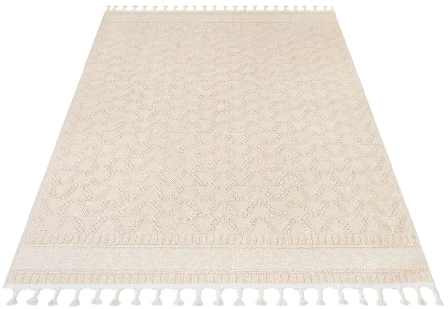 Škandinávsky koberec v béžovej farbe Rio Loop Šírka: 80 cm | Dĺžka: 150 cm