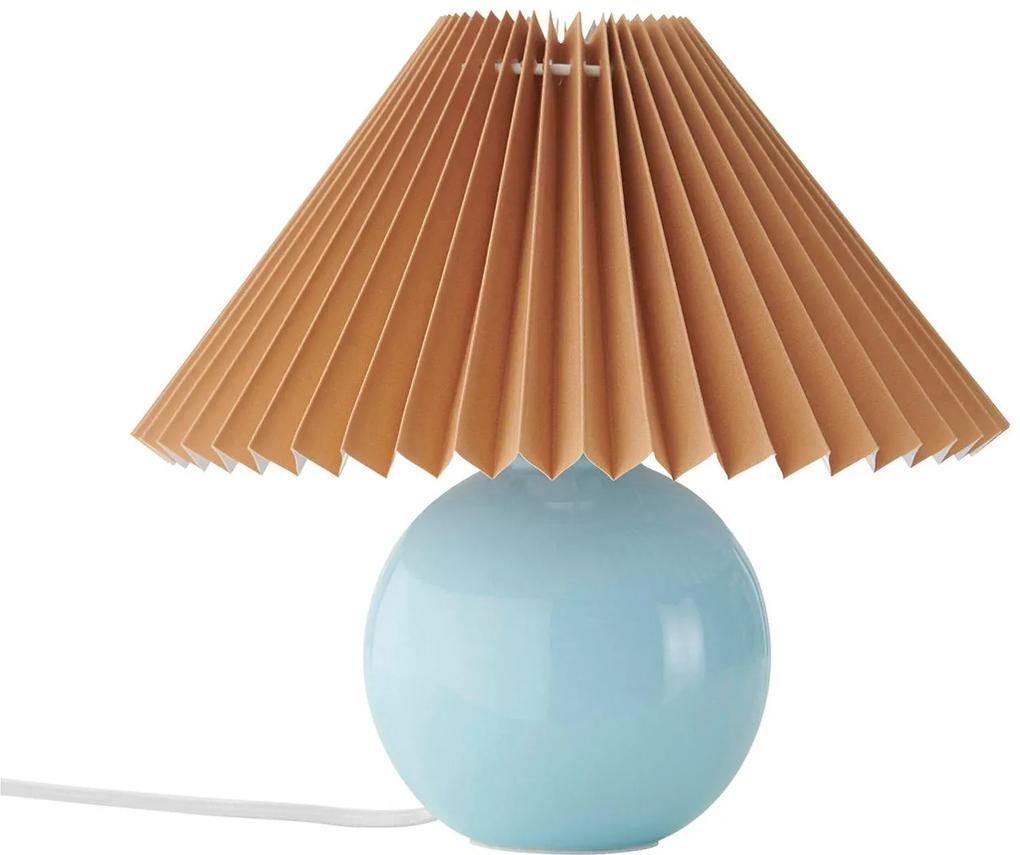 Stolová lampa „Mimmi Blue", Ø 26, výš. 22 cm