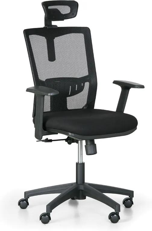 Kancelárska stolička UNO, čierna | BIANO