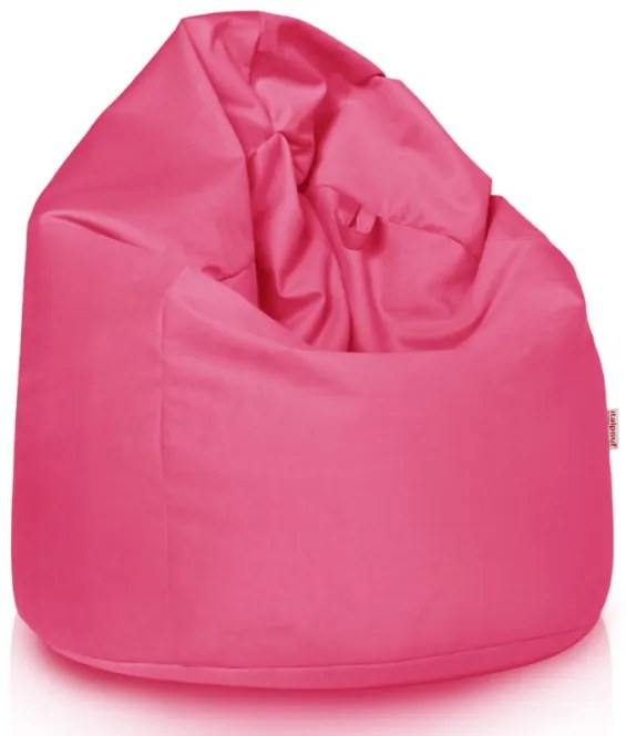 Plyšový sedací vak SAKO Ružový