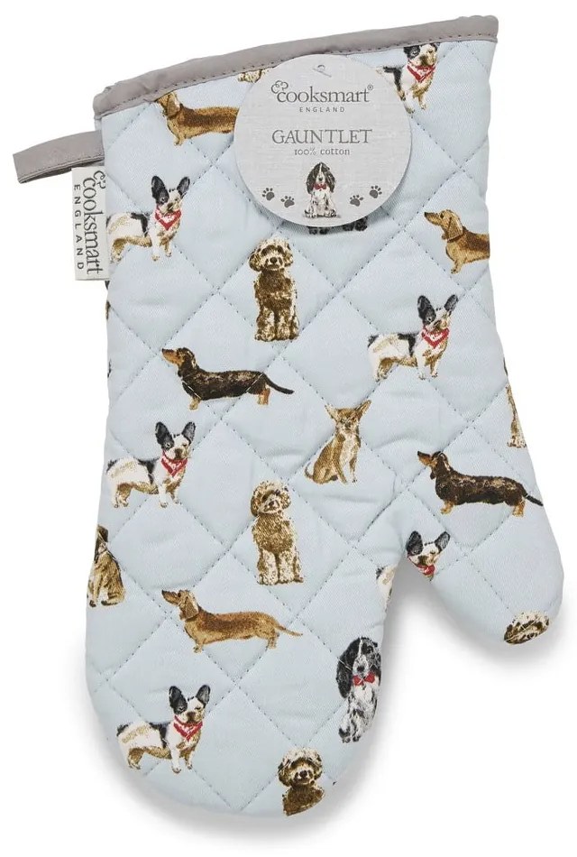 Utierky a chňapka v súprave 4 ks Curious Dogs – Cooksmart ®