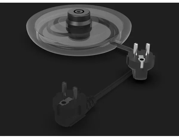 AENO - Rýchlovarná kanvica 1,5 l 2200W/230V biela