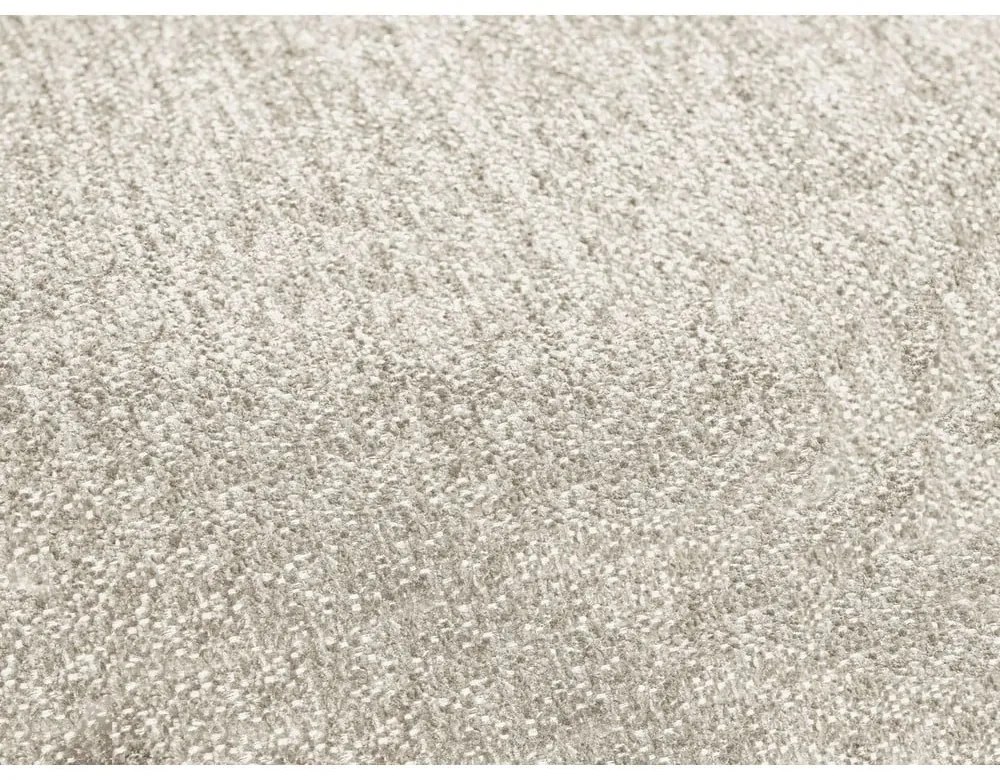 Biela ženilková rozkladacia/s úložným priestorom rohová pohovka (ľavý roh/do tvaru "U") Everest – Bobochic Paris