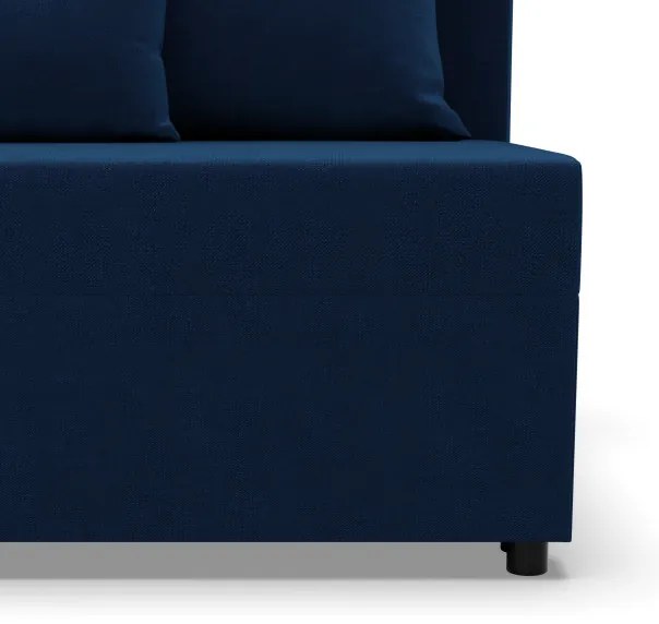 Rohová rozkladacia sedačka FERMO Kronos granátová