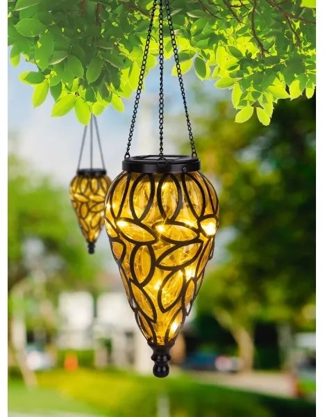 Globo 36131A - LED Solárne svietidlo SOLAR LED/0,9W/3,2V IP44 žltá