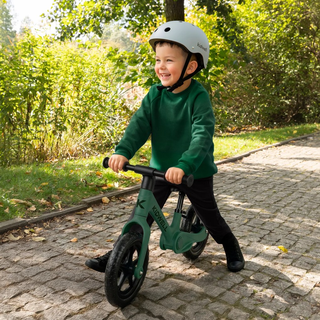 Skladacie detské odrážadlo Kidwell FLEX – ľahké 2,9 kg, CLICK & FOLD, EVA kolesá