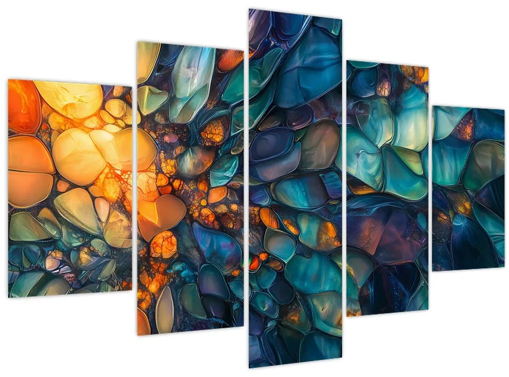 Obraz - Sklenená mozaika (150x105 cm)