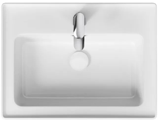 Cersanit Crea BOX skrinkové umývadlo 60cm, biela, K114-006