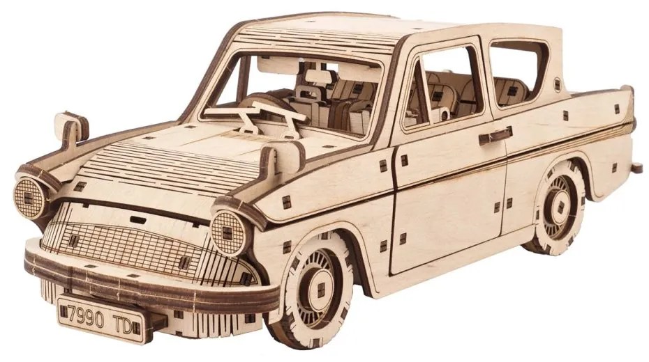 Ugears 3D mechanické puzzle Harry Potter Lietajúci Ford Anglia 246 ks