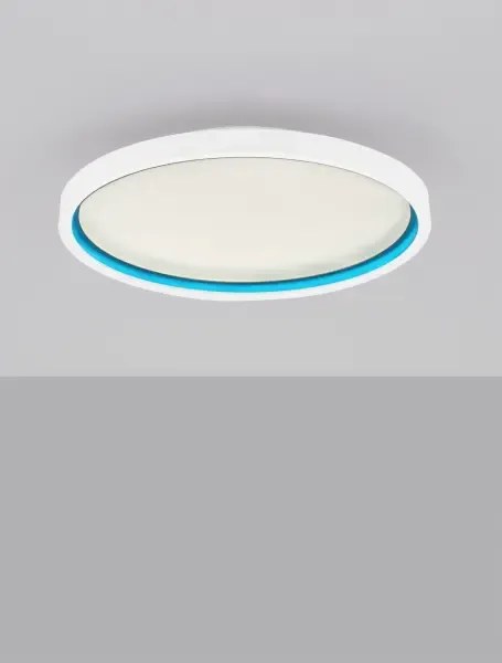 Moderné stropné svietidlo Chet RGB 39 s diaľkovým ovládaním