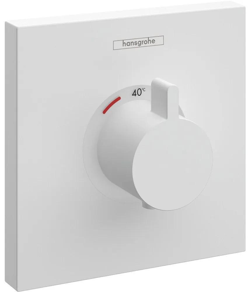HANSGROHE ShowerSelect termostat Highflow pod omietku, matná biela, 15760700