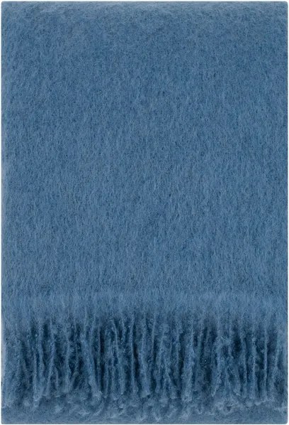Mohérová deka Saaga Uni 130x170, modrá Lapuan Kankurit