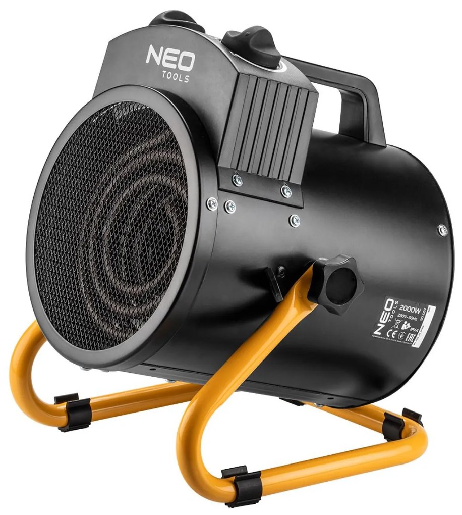 Priemyselný elektrický ohrievač 2kW IPX4 | NEO 90-067