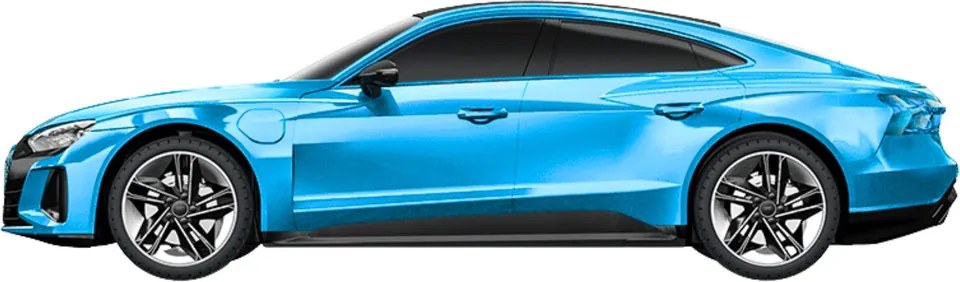 Double E Audi RS E-tron GT RC auto na diaľkové ovládanie modré 1:14